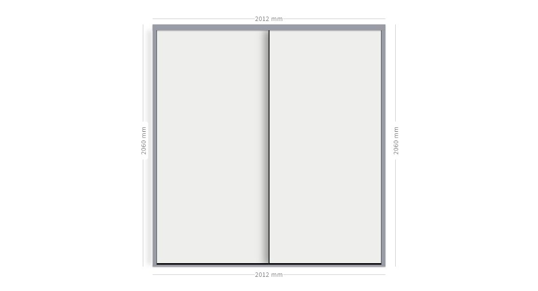 Door Set (Spare room) Spacemaker Wardrobes