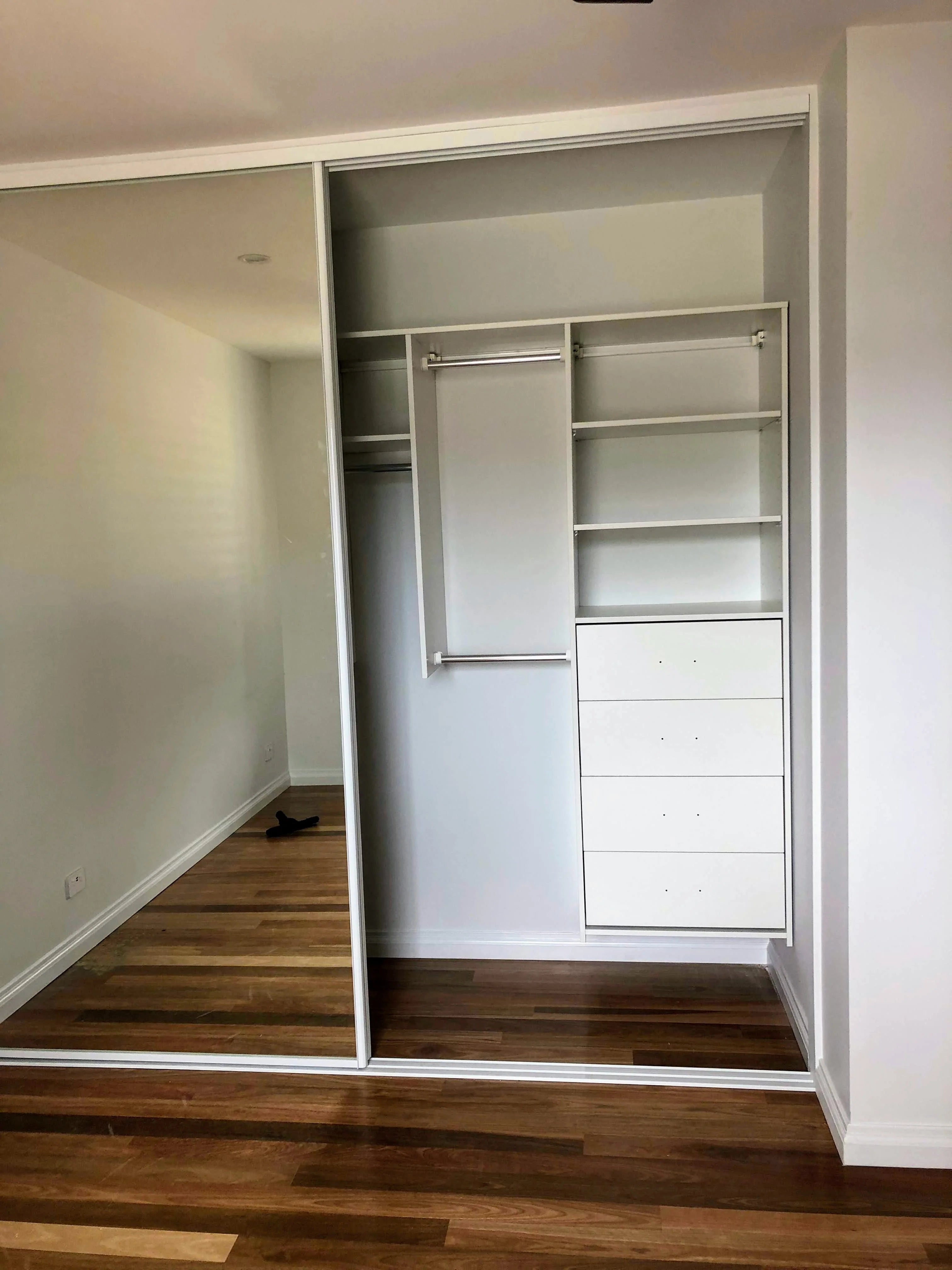 Sliding wardrobe doors