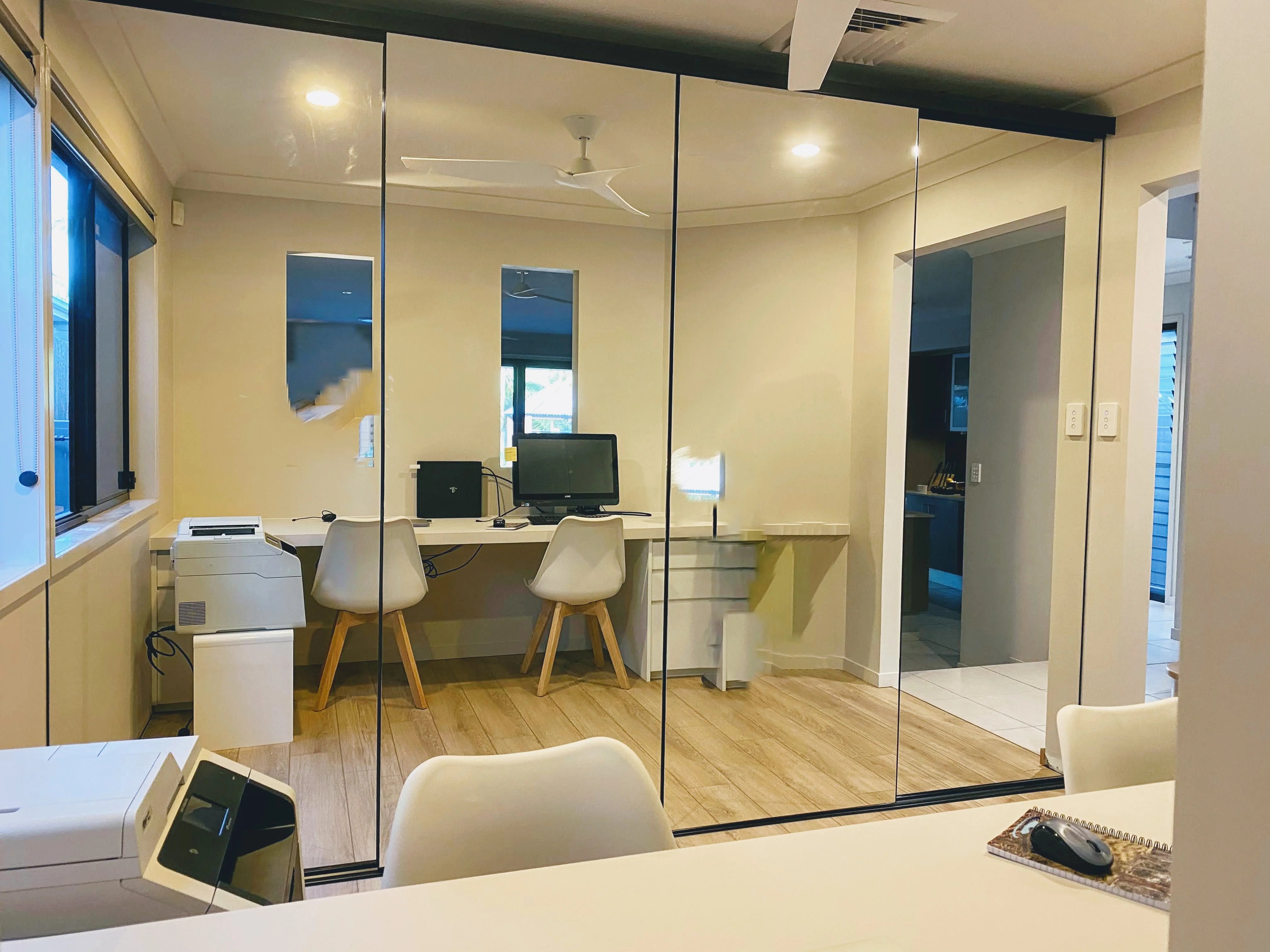 Sliding wardrobe doors