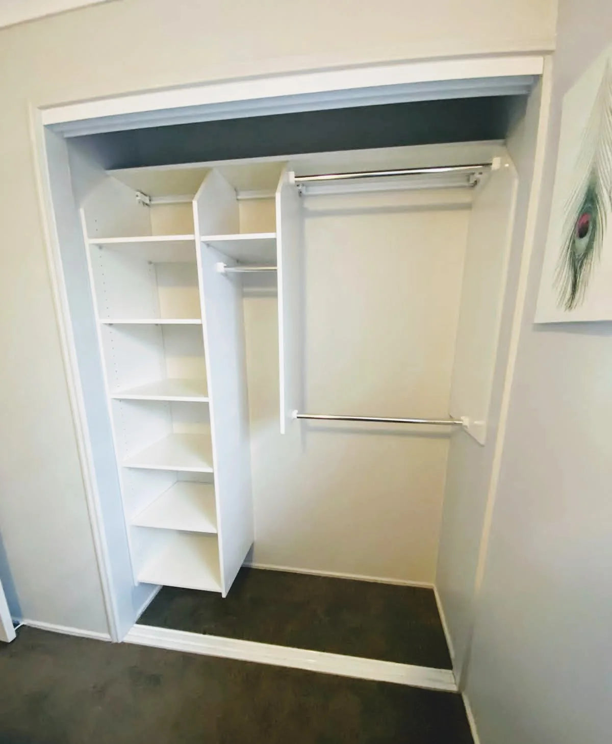 Wardrobe shelving
