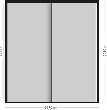 Door Set (Bedroom - 22/6/2024, 1:56:12 PM) – Spacemaker Wardrobes