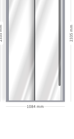 Door Set (Wardrobe 2 - 18/06/2024, 21:13:22) – Spacemaker Wardrobes