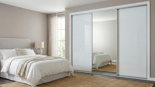 How to install sliding wardrobe doors
