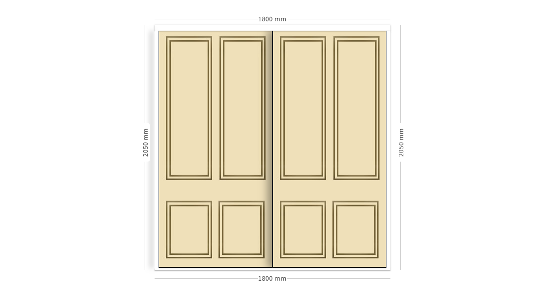 Door Set (Bedroom 1 )