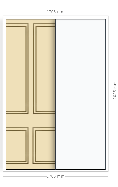 Door Set (Bedroom 1 )