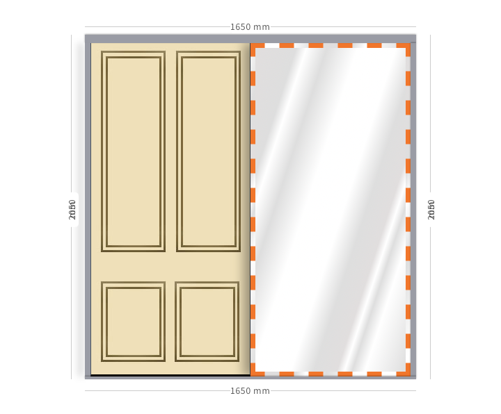 Door Set (Bedroom )
