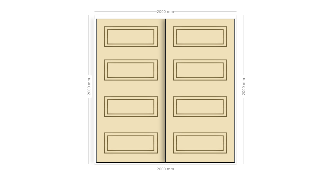 Door Set (Bedroom Wardrobe)