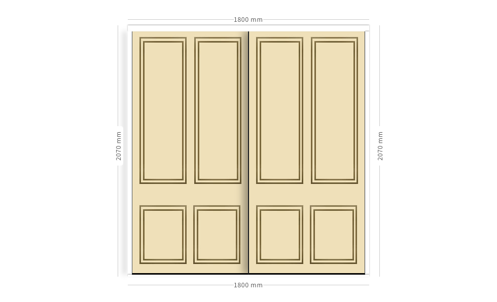 Door Set (Bedroom)