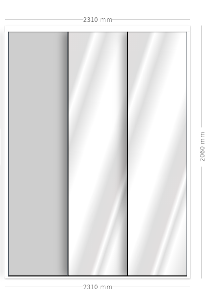 Door Set (Bedroom wardrobe)