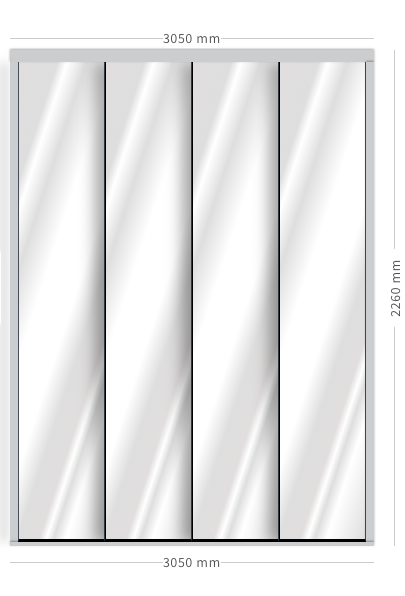 Door Set (Bedroom wardrobe)