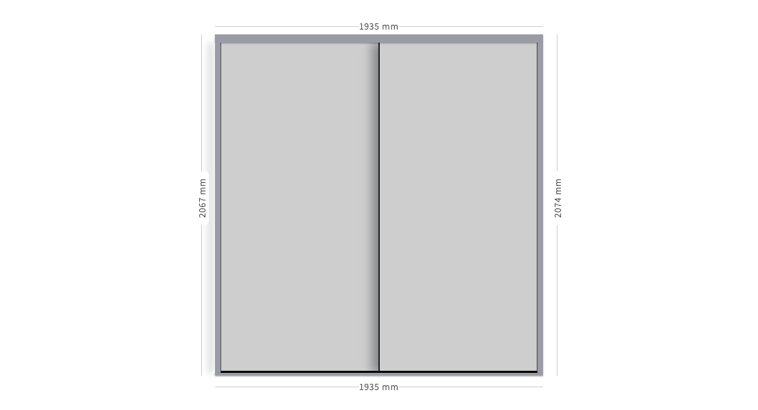 Door Set (Bedroom wardrobe)