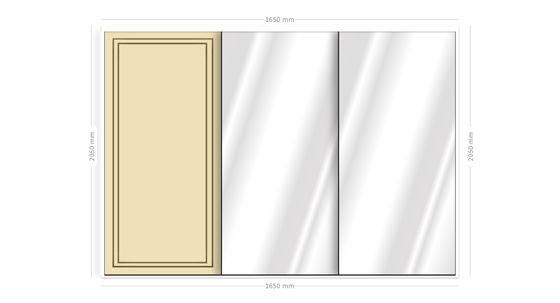 Door Set (Bedroom wardrobe)
