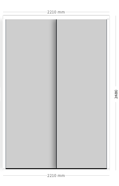 Door Set (Bedroom wardrobe)