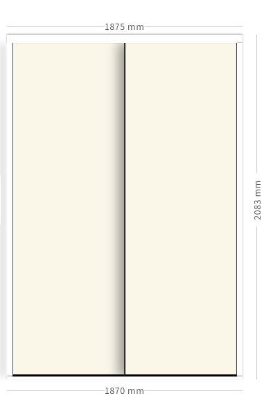 Door Set (Garage robe 2 ) – Spacemaker Wardrobes