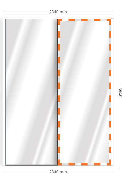 Door Set (Hallway Wardrobe )