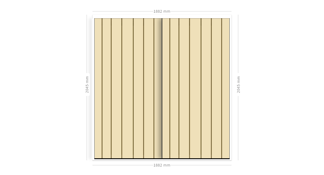 Door Set (Linen cupboard)