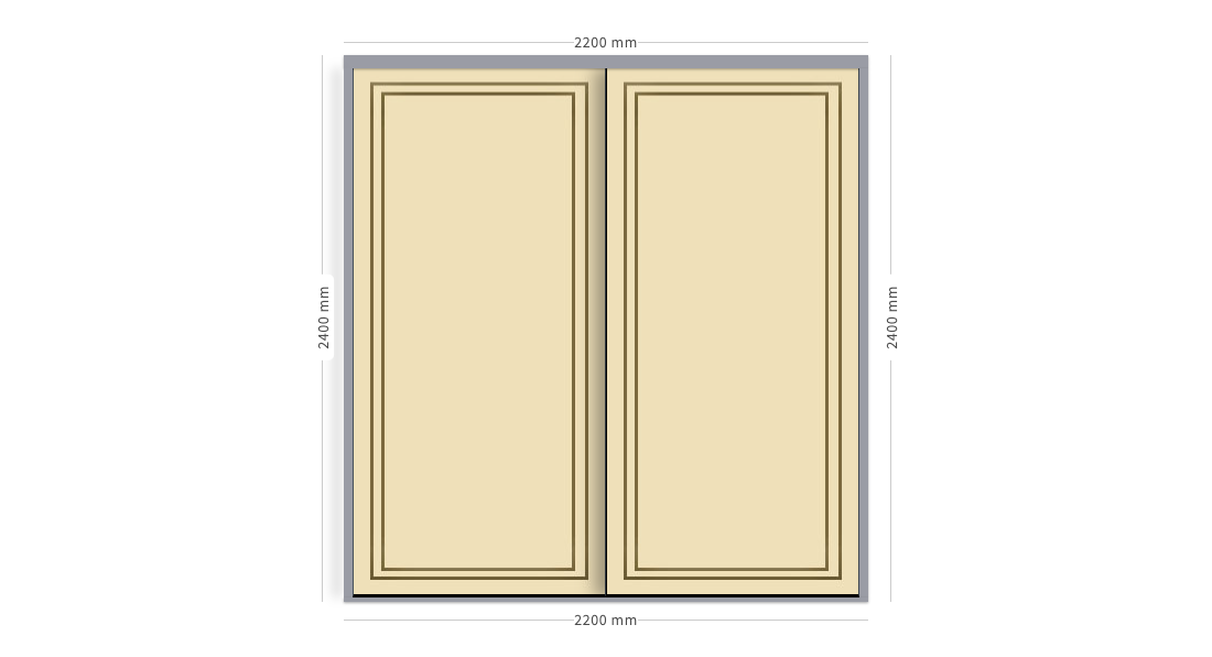 Door Set (Master bedroom)