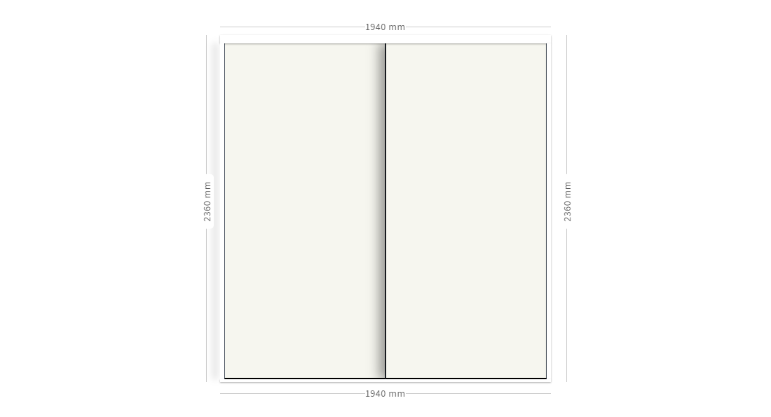 Door Set (Master wardrobe)