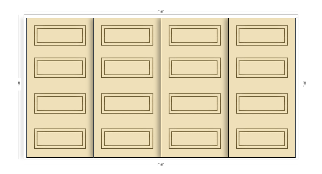 Door Set (Plain bedroom)
