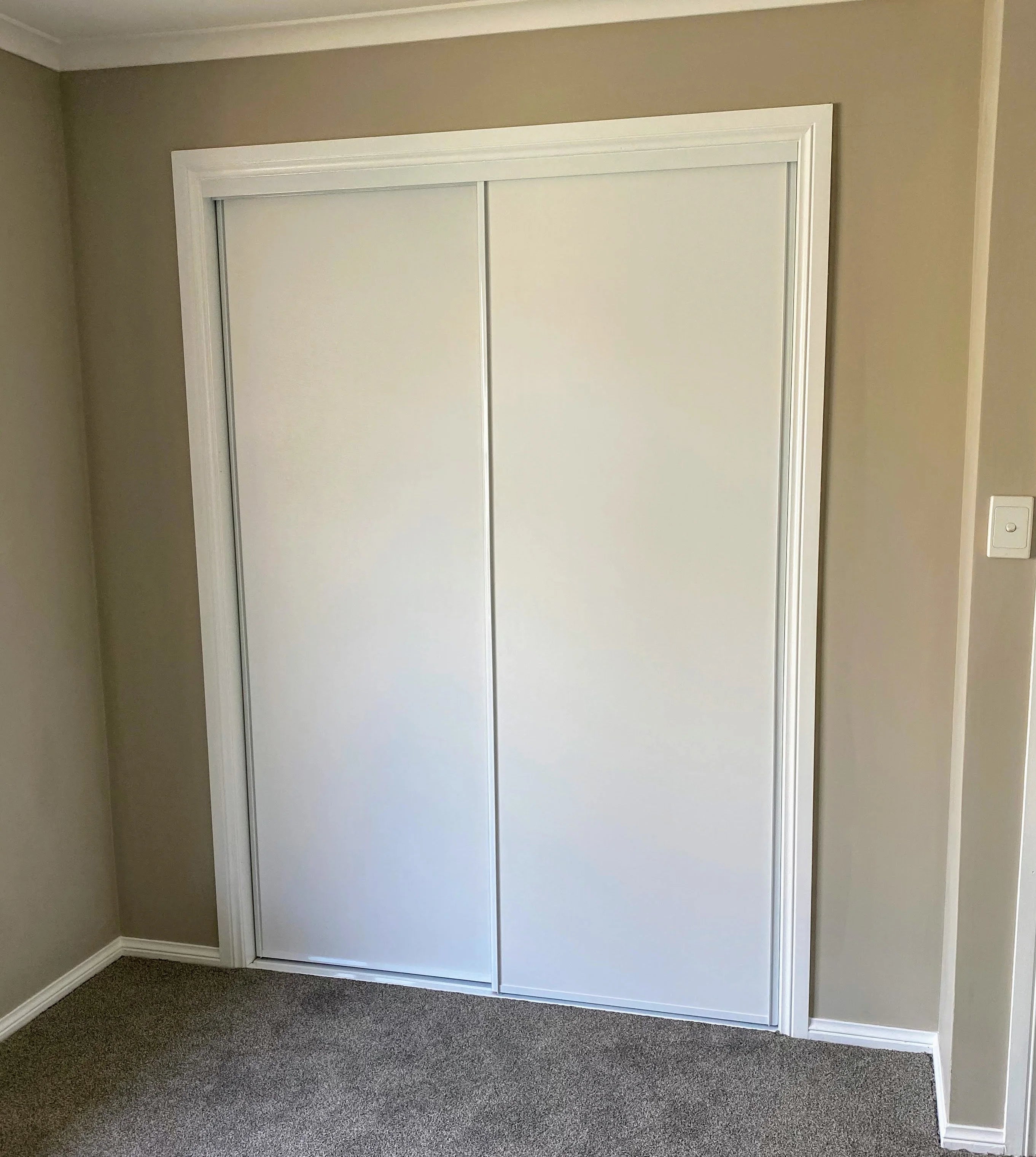 Sliding wardrobe doors