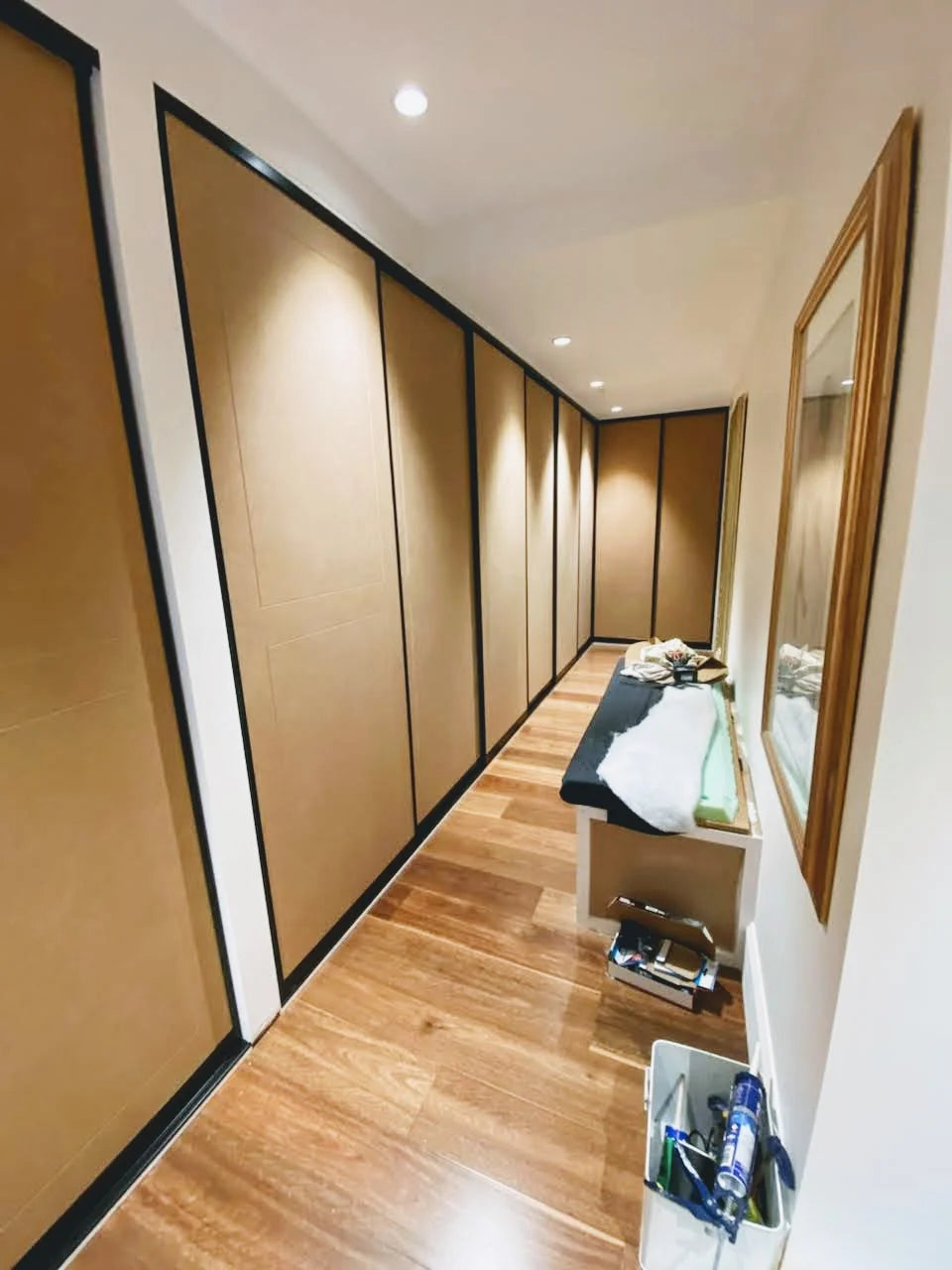 Sliding wardrobe doors
