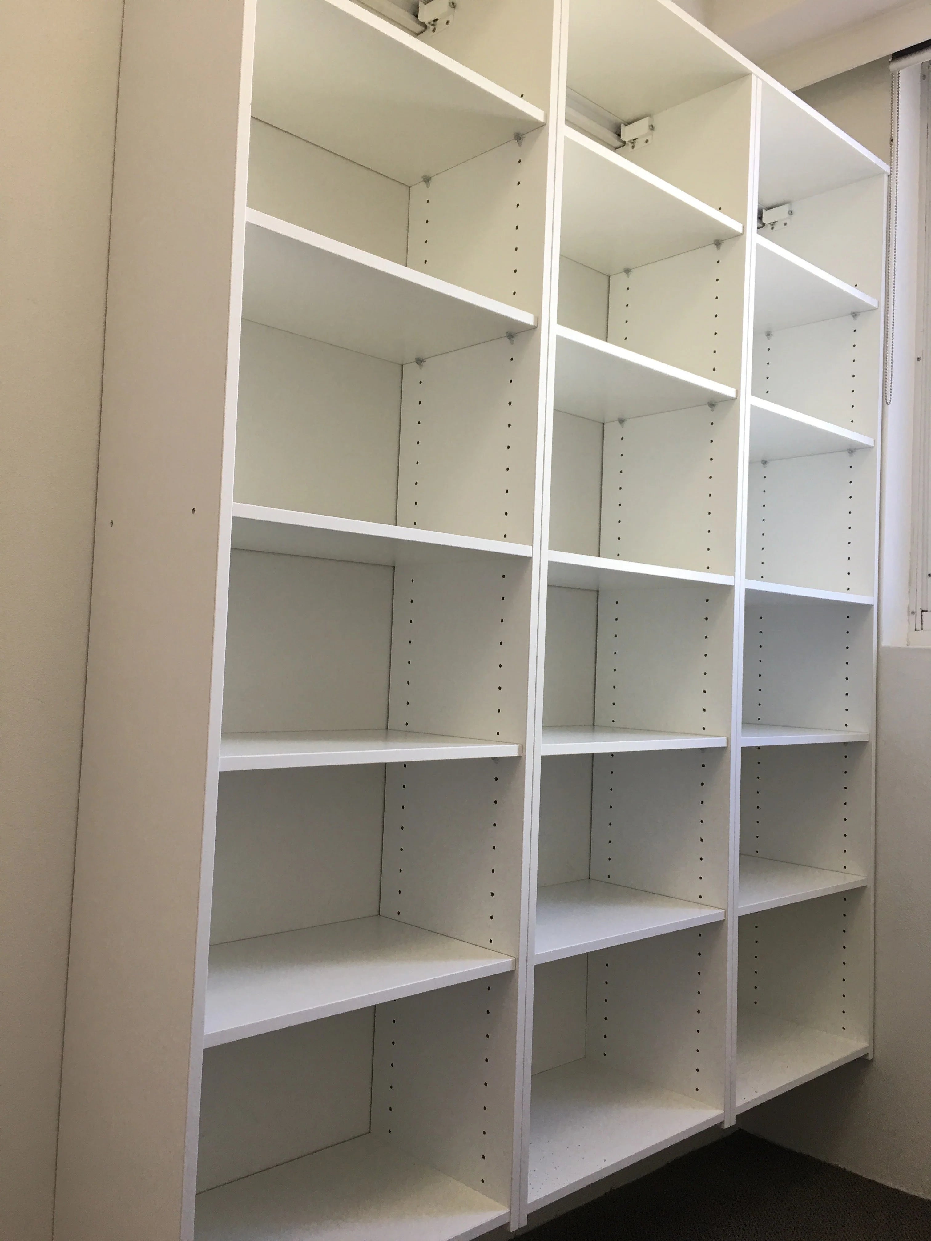 Wardrobe shelving